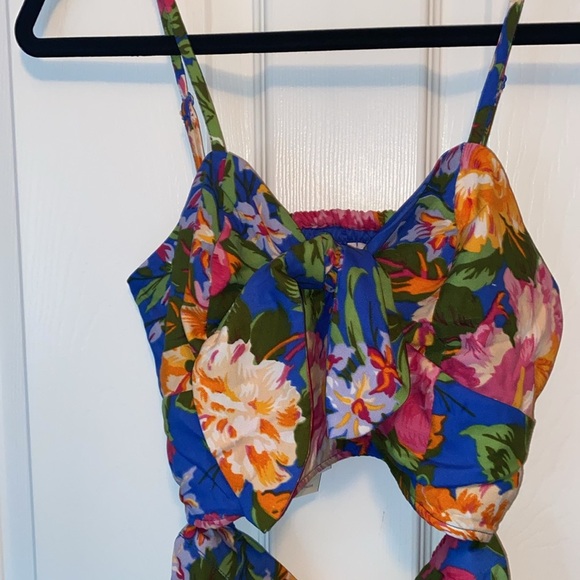 Lottie & Holly Floral Print Romper - Picture 2 of 5